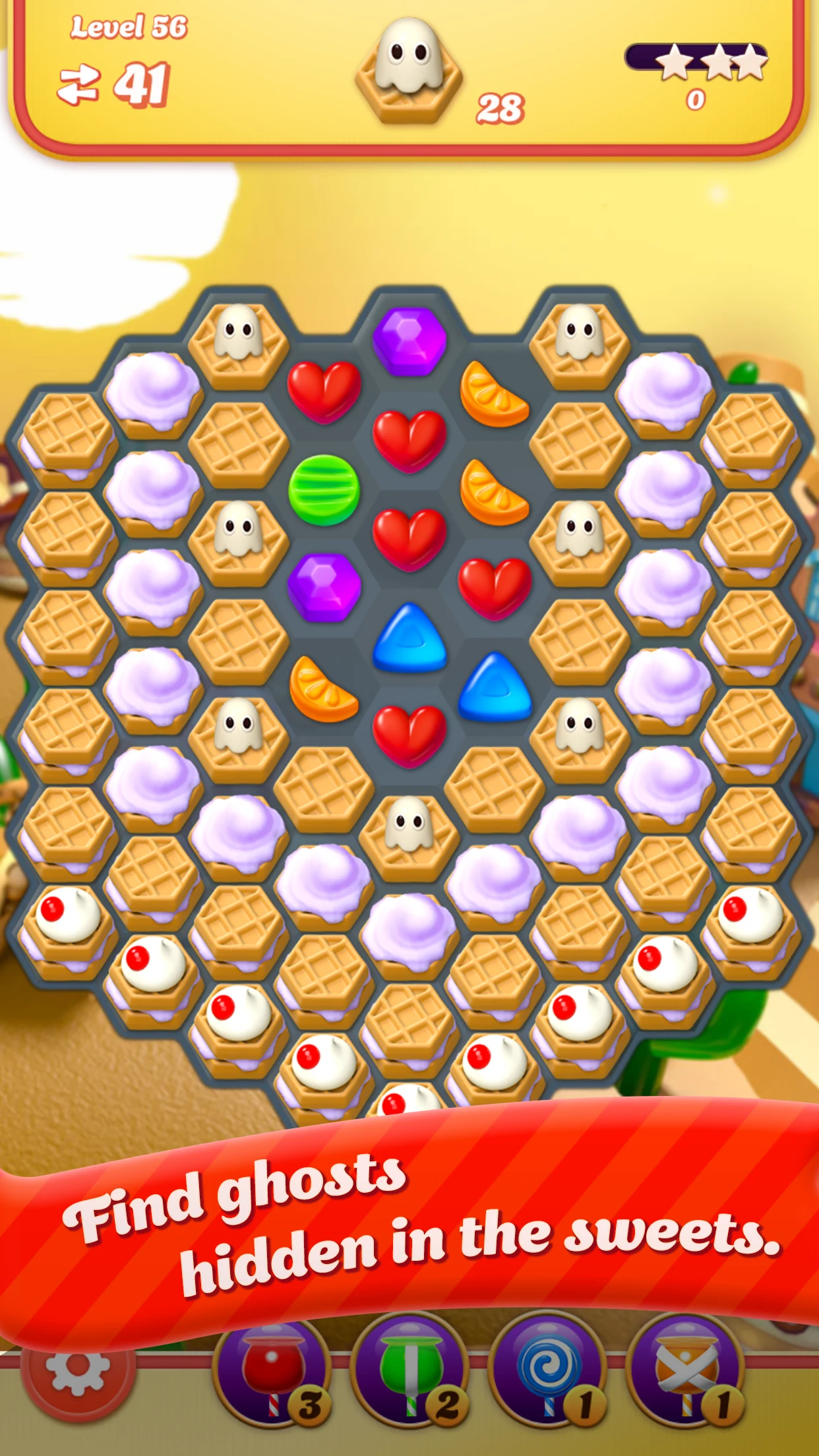 Sugar Witch: Hexa Blast screenshot