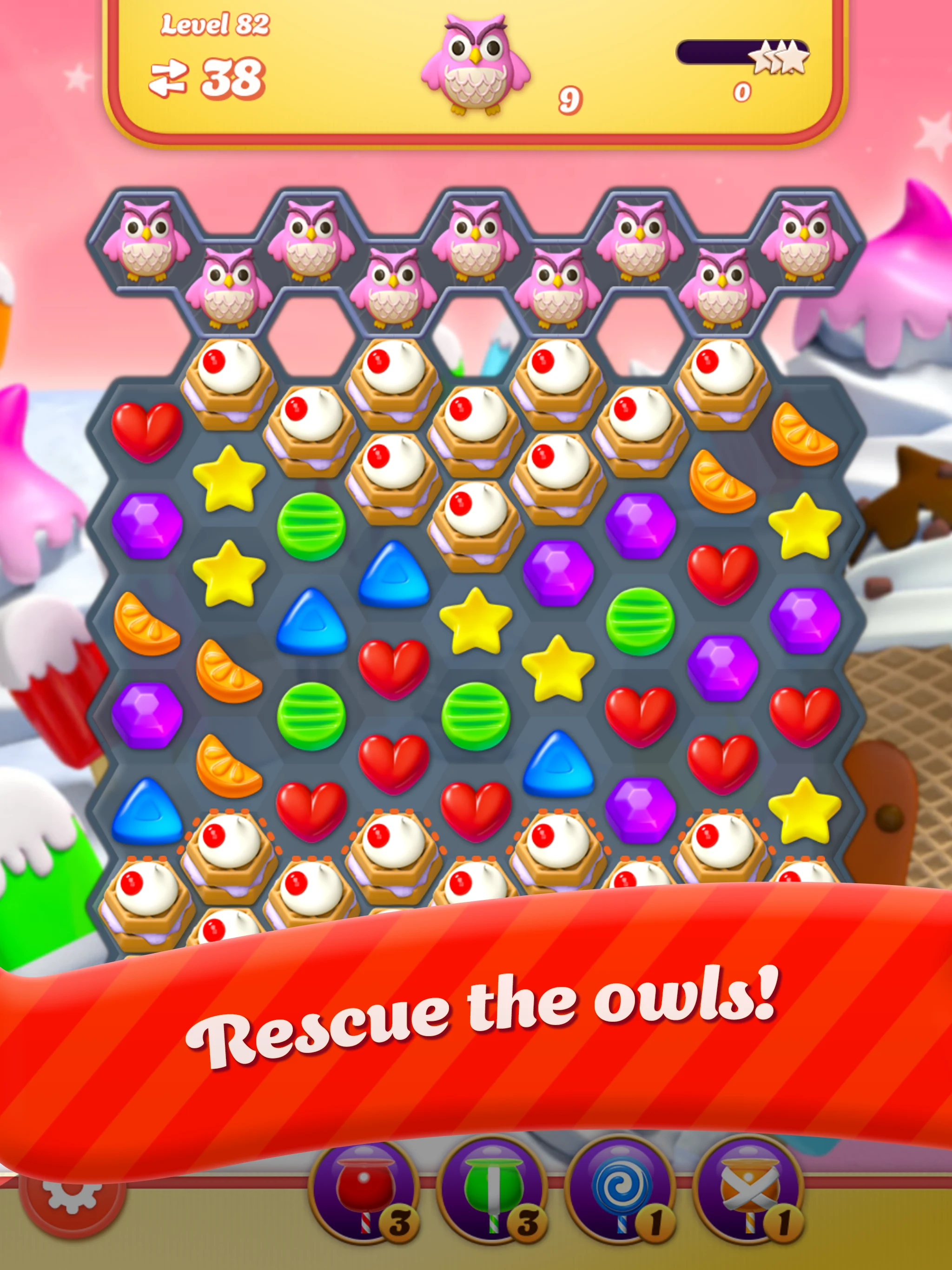 Sugar Witch: Hexa Blast screenshot